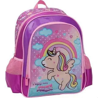 Mochila Yepp Unicornio Nuvem Costas