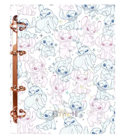 Caderno Argolado Stitch