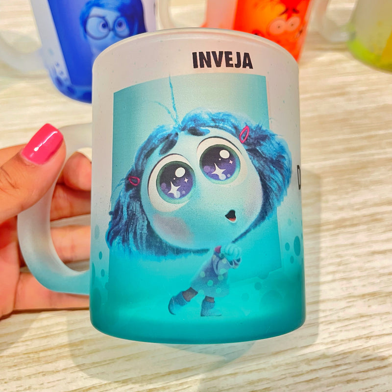 Caneca divertida mente