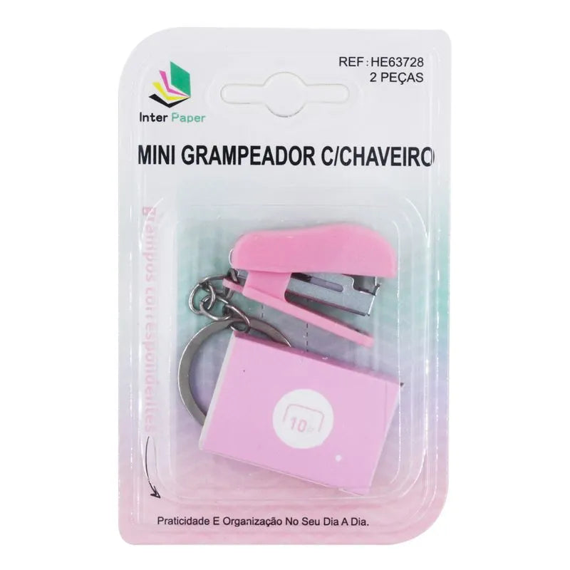 Mini Grampeador C/Chaveiro