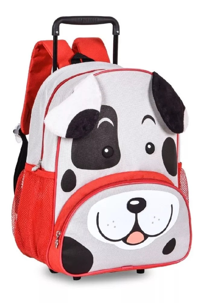 Mochila Infantil Escolar Carrinho Clio Pets Cachorro