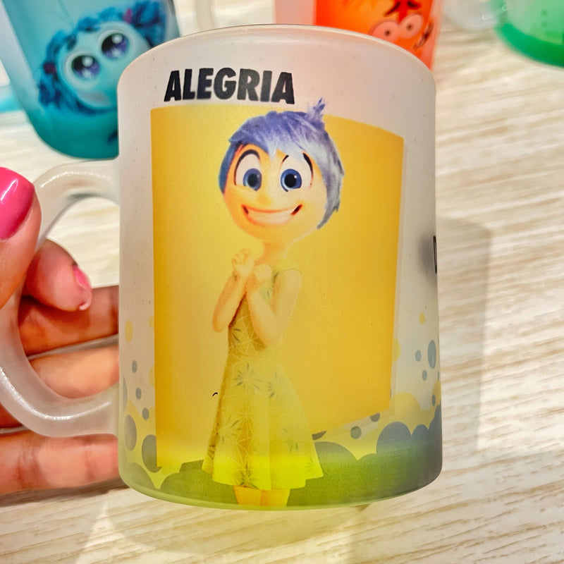 Caneca divertida mente