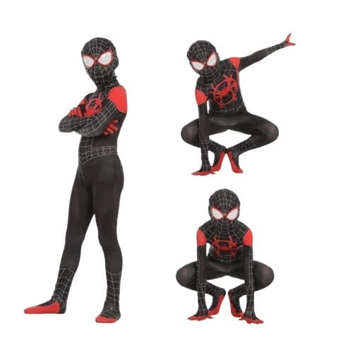 Fantasia infantil Homem-Aranha Miles Morales