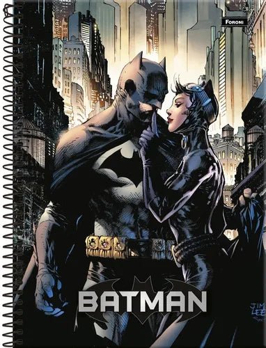 Caderno 1/4 80 Folhas Batman - Foroni - Ladies Creative