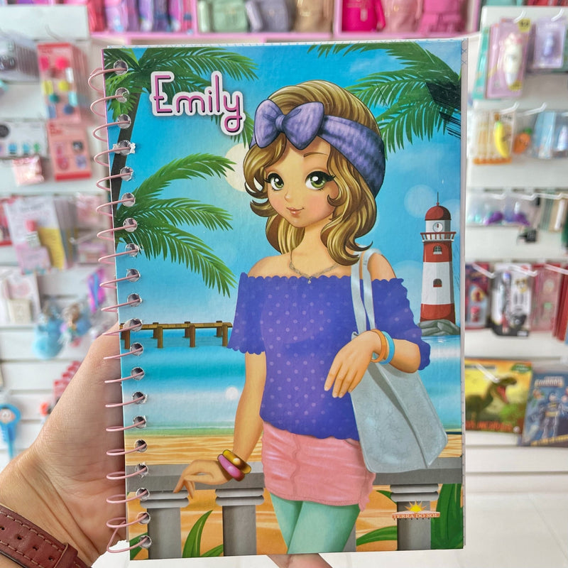 Caderno 1/4 Emily - Ladies Creative