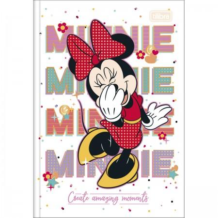 CADERNO BROCHURA CAPA DURA 1/4 MINNIE 80 FOLHAS - Ladies Creative