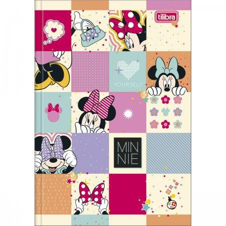 CADERNO BROCHURA CAPA DURA 1/4 MINNIE 80 FOLHAS - Ladies Creative