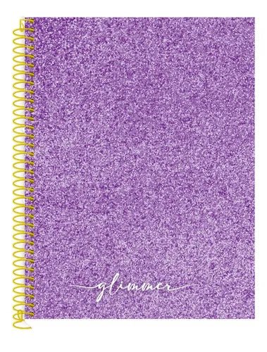 Caderno Colegial 10 matérias 160Fls – GLIMMER - Ladies Creative