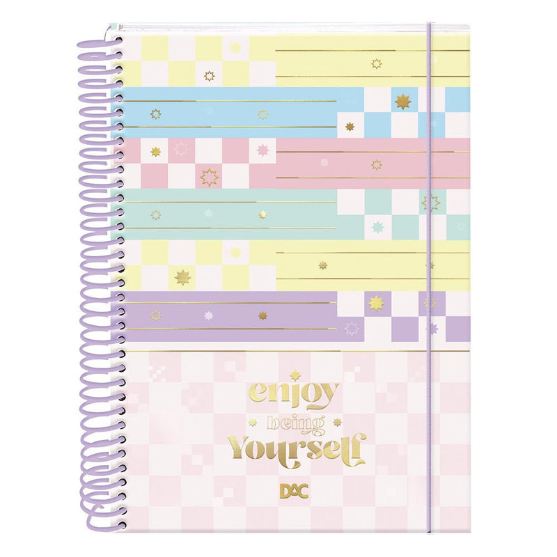 Caderno Colegial DAC Enjoy 10 Matérias - Ladies Creative