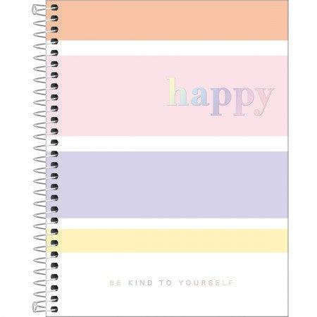 Caderno colegial happy - Ladies Creative