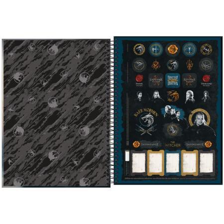 Caderno Espiral Capa Dura 10 Materias 160 folhas The Witcher Tilibra - Ladies Creative