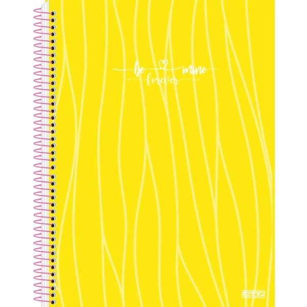 Caderno Espiral Colegial Be Mine 5 Matérias 80Fls SD - Ladies Creative