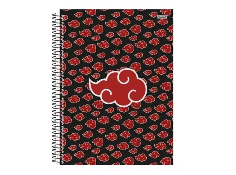 Caderno Espiral Univ. 10 Matéria Capa Dura 160fls Naruto Sd - Ladies Creative