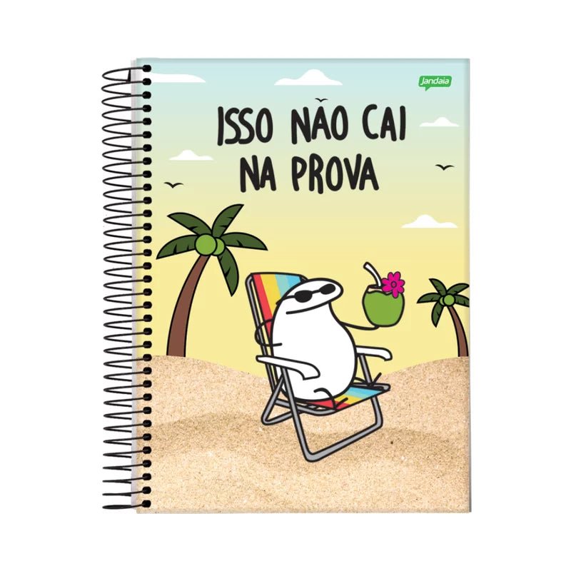 Caderno Flork Jandaia 1 Matéria - Ladies Creative