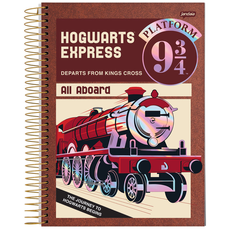 Caderno Harry Potter 1/8 96 Folhas - Ladies Creative