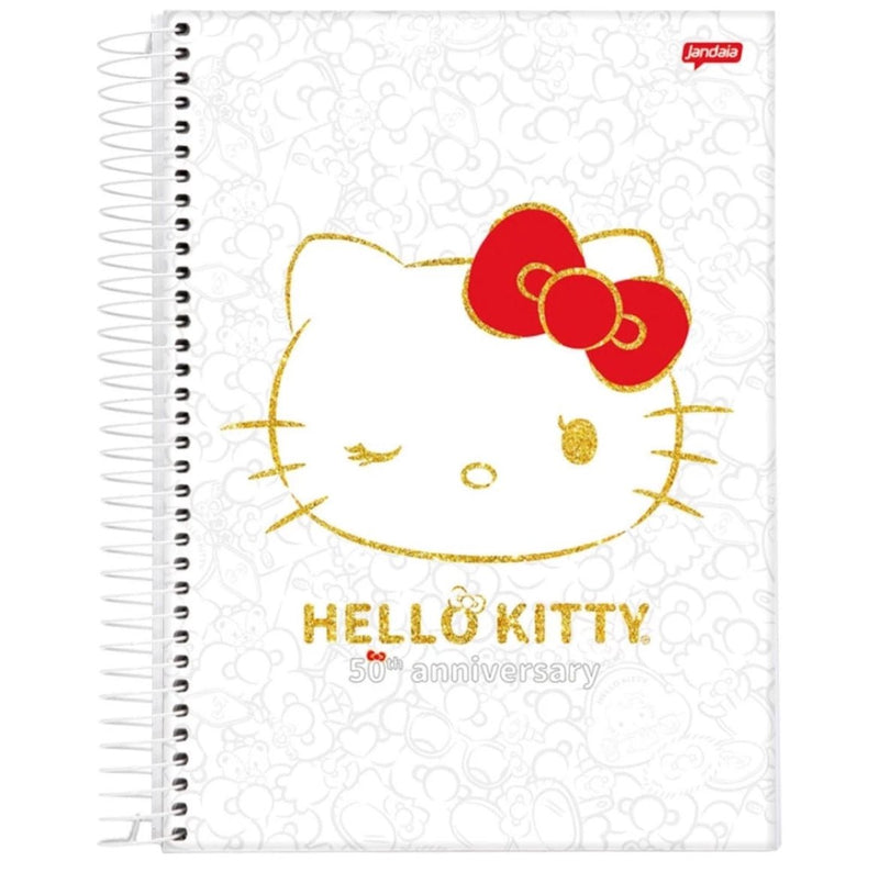 Caderno Hello Kitty 10 matérias - Ladies Creative