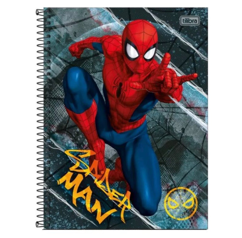 Caderno Homem-Aranha 1 matéria - Ladies Creative