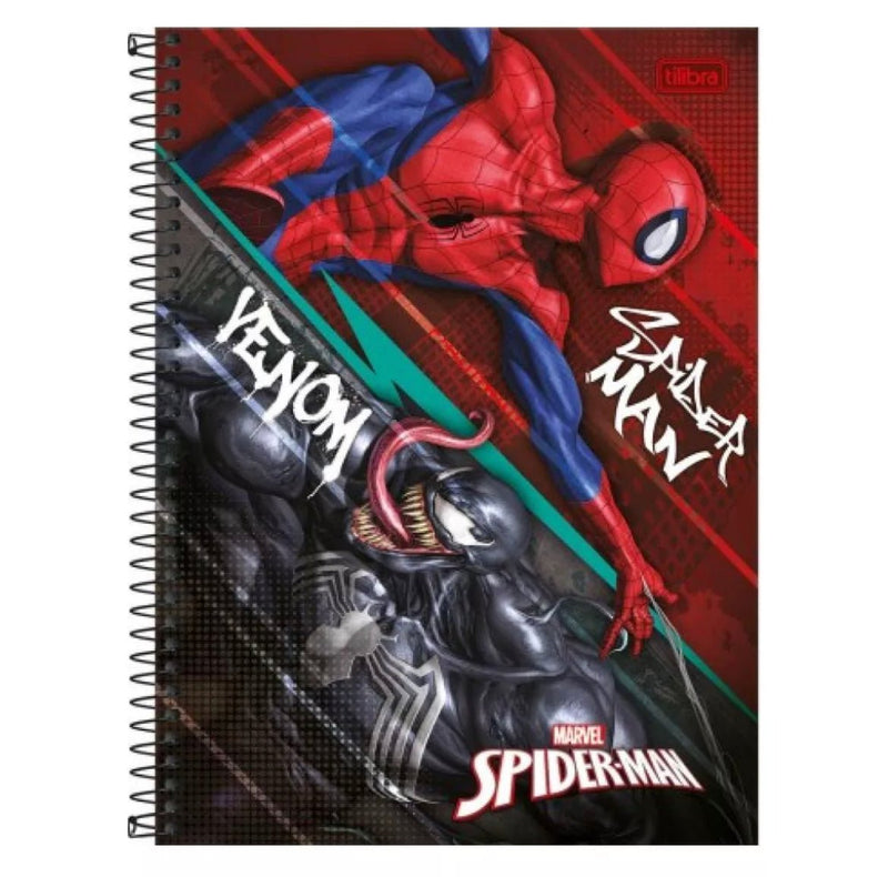 Caderno Homem-Aranha 1 matéria - Ladies Creative