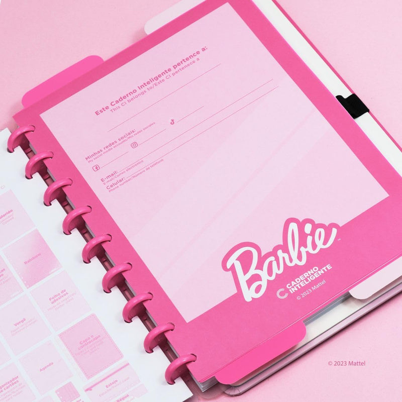 Caderno Inteligente Barbie Pink - Ladies Creative