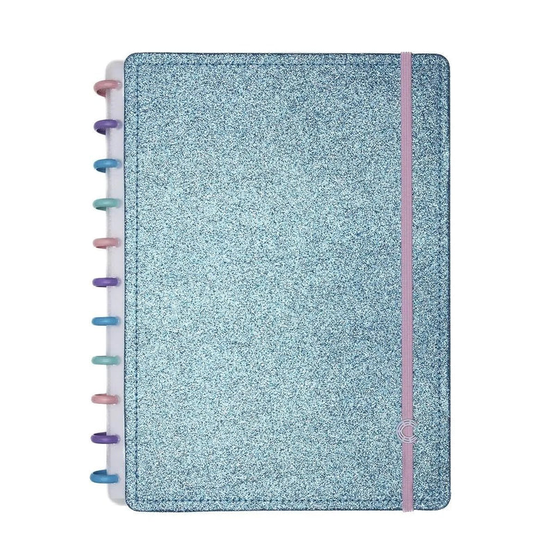 Caderno Inteligente Let's Glitter Ocean Blue - Ladies Creative