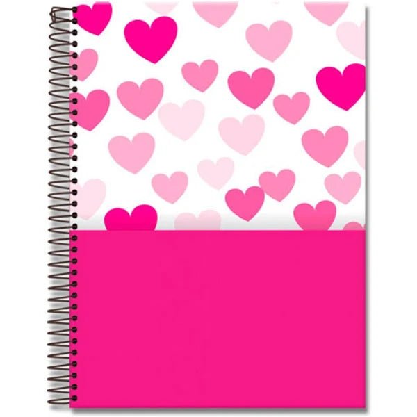 Caderno It's Cool Feminino 20 Matérias - Ladies Creative