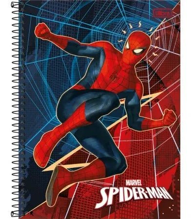 Caderno Tilibra 1m Spider Man C/ 80 Folhas - Ladies Creative