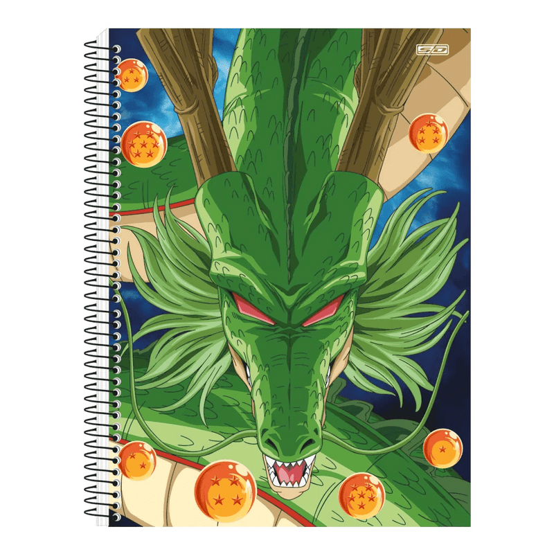 Caderno Universitário Dragon Ball 1 Matéria - Ladies Creative