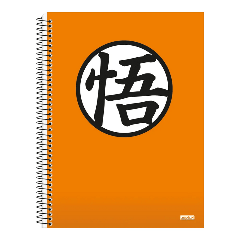 Caderno Universitário Dragon Ball 10 Matéria - Ladies Creative