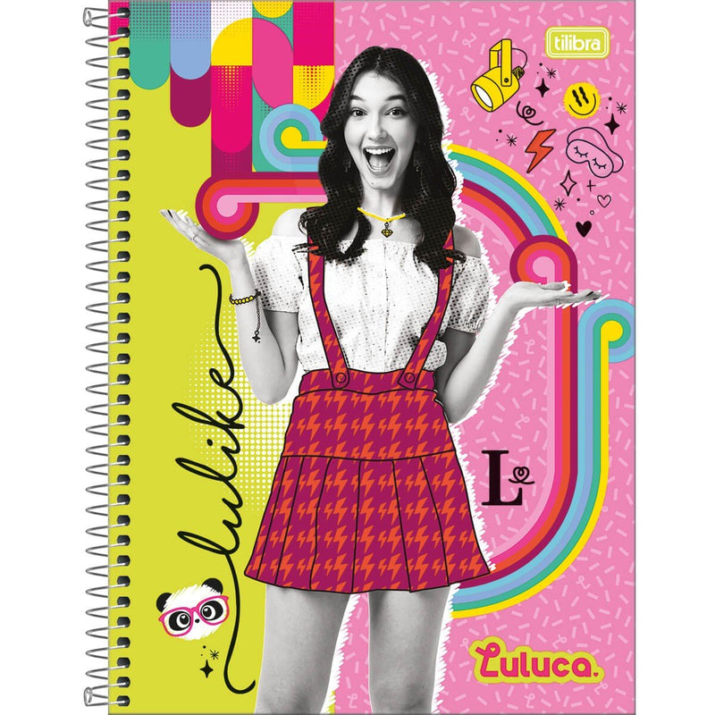 Caderno Universitário Luluca 1 Matéria - Ladies Creative