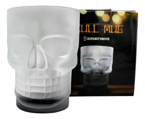 Caneca caveira skull Mug 3D - Ladies Creative