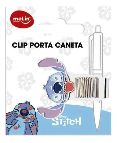 Clipe porta-caneta Stitch - Ladies Creative