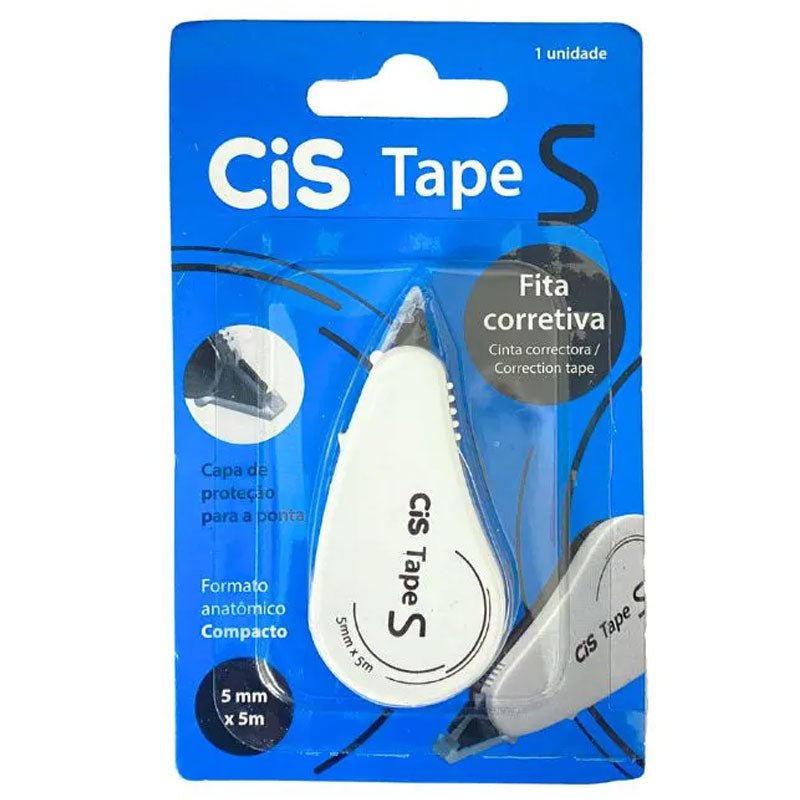 Corretivo em fita Tape S - 5mm x 5m - Cis - Ladies Creative