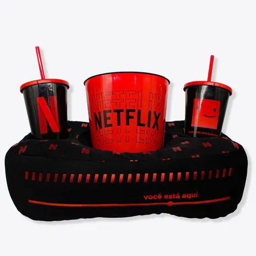 Kit almofada pipoca Netflix - Ladies Creative