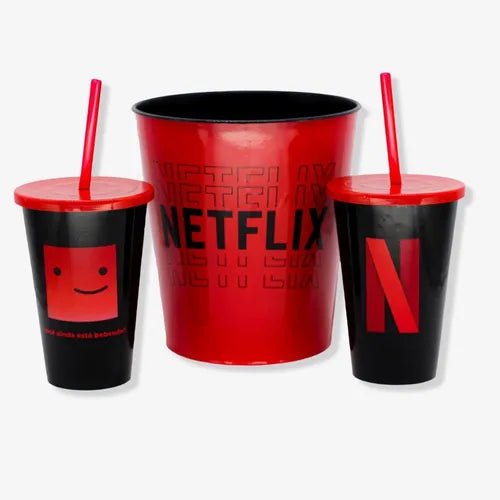 Kit almofada pipoca Netflix - Ladies Creative