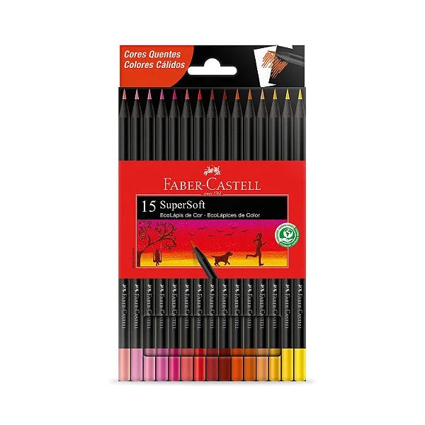 Lapis de Cor Faber Castell Soft 15c - Ladies Creative