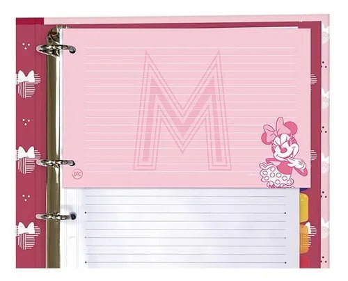 Mini caderno argolado Minnie - Ladies Creative