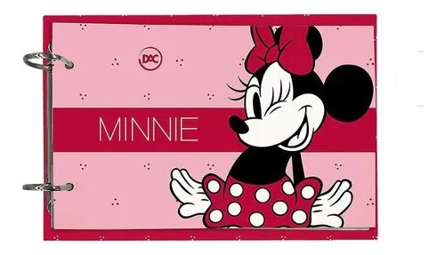 Mini caderno argolado Minnie - Ladies Creative