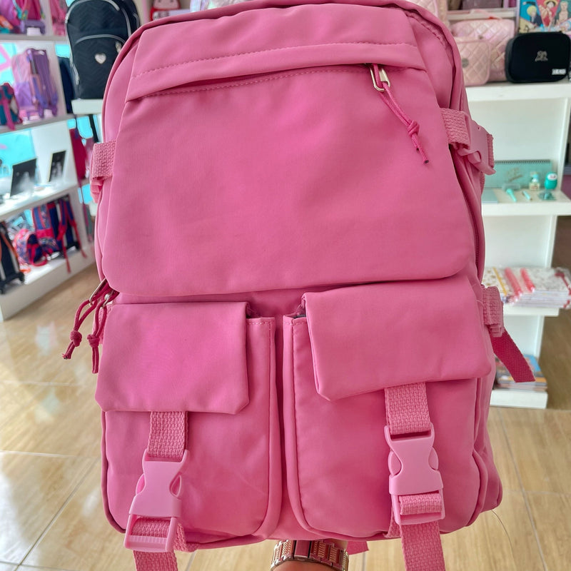 Mochila de costas rosa - Ladies Creative