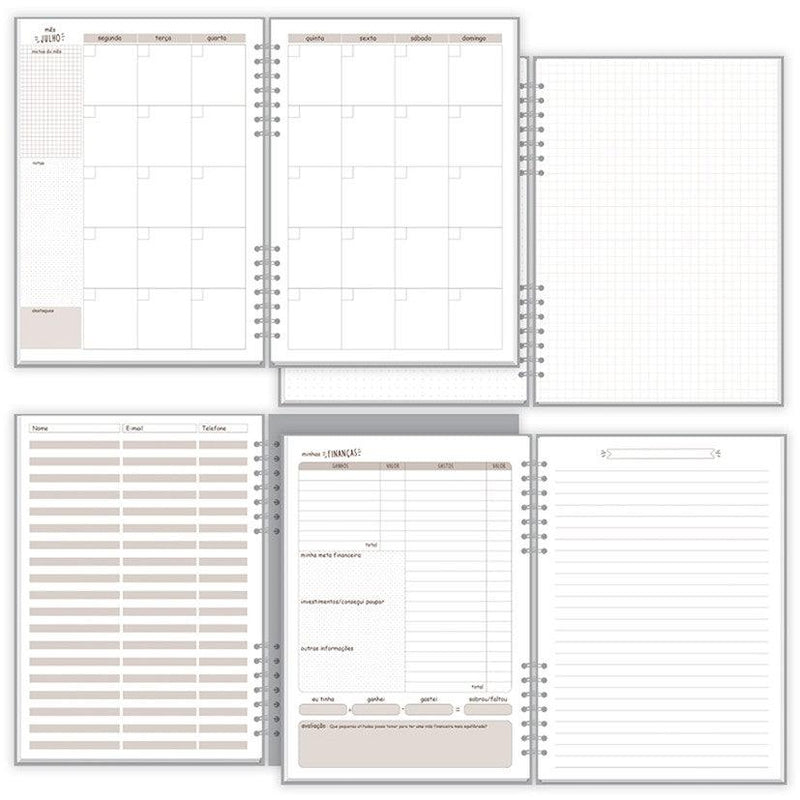 Planner compacto mensal - Ladies Creative