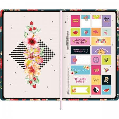 PLANNER COSTURADO 12,8 X 20,8 CM CAPRICHO 90 GRAMAS 2023 - Ladies Creative