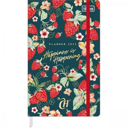 PLANNER COSTURADO 12,8 X 20,8 CM CAPRICHO 90 GRAMAS 2023 - Ladies Creative