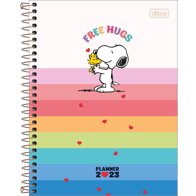 Planner Espiral 17,7 x 24 cm Snoopy 2023 - Ladies Creative