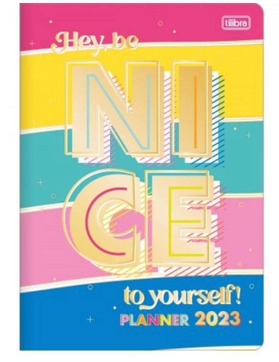 Planner grampeado be nice 2023 - Ladies Creative