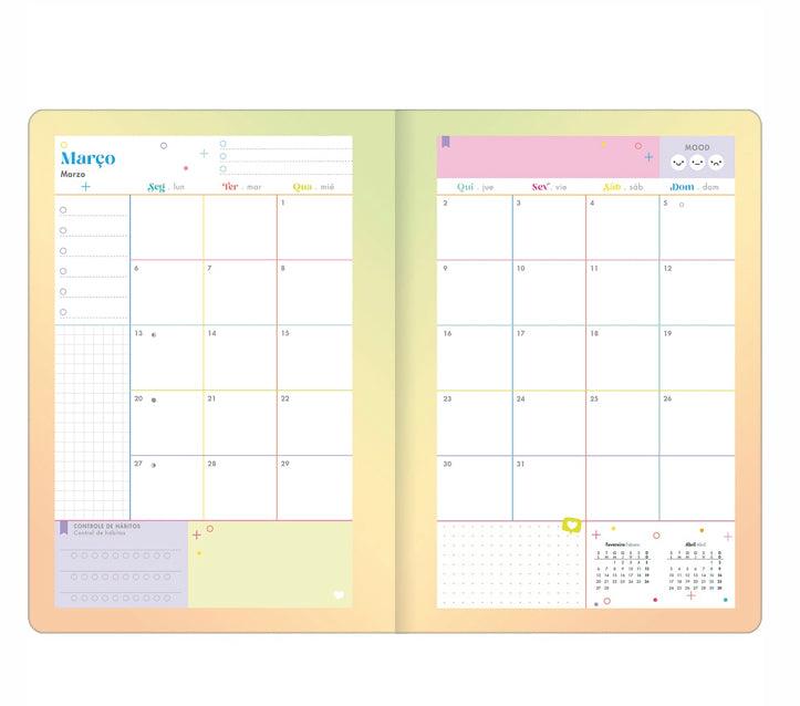 Planner grampeado be nice 2023 - Ladies Creative