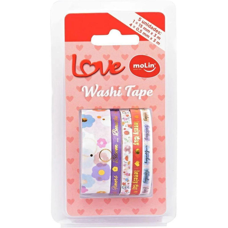 Washi tape love c/5 - Ladies Creative